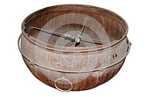 Indian oldest metal big pot