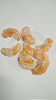 Indian orange slices and peices