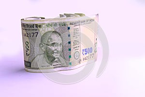 Indian paper currency notes