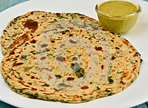 Indian Parantha (stuffed indian bread)