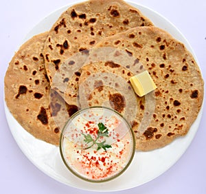 Indian Parantha (stuffed indian bread)