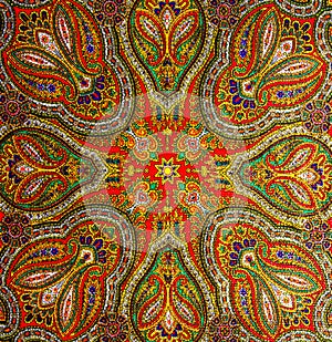 Indian pattern fabric