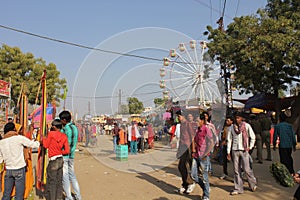 Indian People at Pushkar Fair