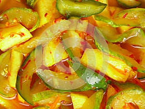 Indian picked vegetables achar