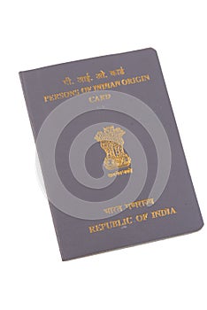 Indian PIO Card photo