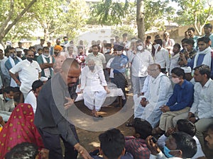 Indian Poloticians picture with indian peoples