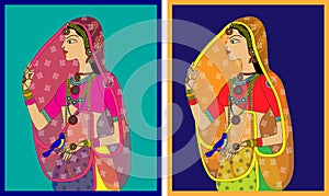 Indian Queen / princess portrait