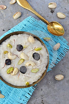 Indian rice pudding photo