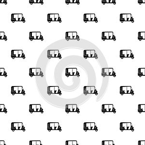 Indian rickshaw pattern seamless vector