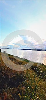 Indian Riverside in Bengal