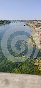 Indian riverside view