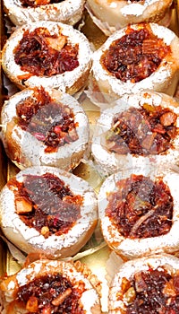 Indian rosepetal sweets