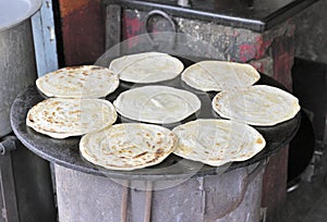 Indian Roti Paratha bread