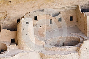 Indian ruins at Mesa Verde