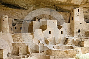 Indian ruins at Mesa Verde photo