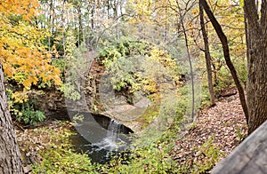 Indian Run Park in Autumn, Dublin, Ohio