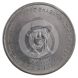 Indian Rupee coin