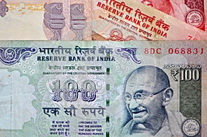 Indian Rupee Bank Notes photo