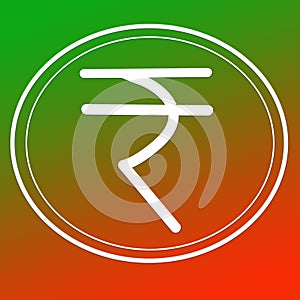 Indian Rupee Symbol Image Logo Background Banner