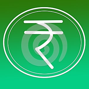 Indian Rupee Symbol Image Logo Background Banner