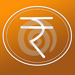 Indian Rupee Symbol Image Logo Background Banner