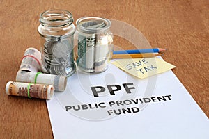 Indian Rupees Investment in Public Provident Fund PPF