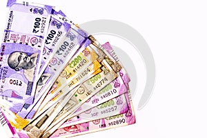 Indian rupees paper currency