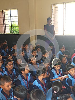 Indian school students