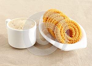 Indian Snack Chakli photo