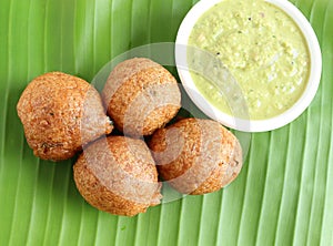 Indian Snack Mangalore Bajji