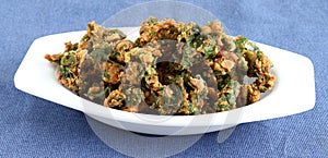 Indian Snack Palak Pakoda