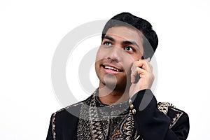 Indian speaking in the phone 1