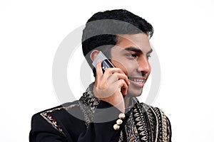 Indian speaking on phone 2