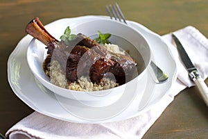 Braised Lamb Shank