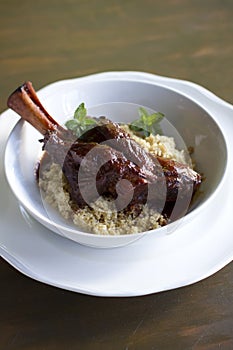 Braised Lamb Shank