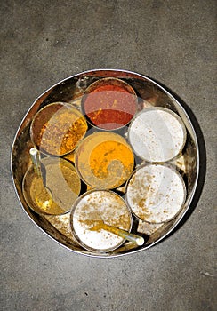 Indian spices box