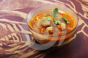 Indian spicy chana masala