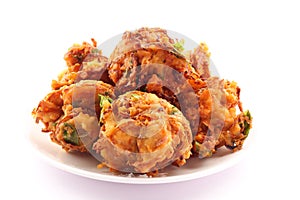 Indian spicy onion pkkoda