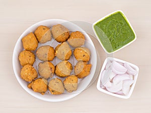 Indian Spicy Street Food Dal Vada