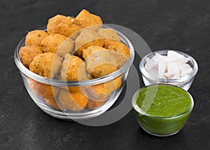 Indian Spicy Street Food Dal Vada