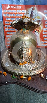 Indian spiritual worshiped shiva temple