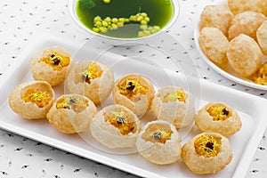 Indian Street Food Pani Puri