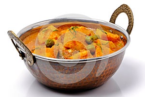 Indian style cottage cheese dish or curry