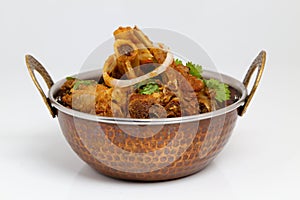 Indian style meat dish or mutton curry