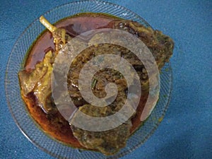 Indian style spicy Mutton curry
