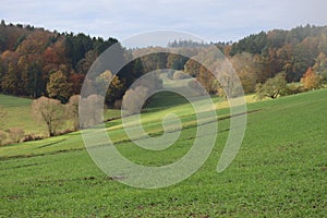 Indian summer in the Countryside