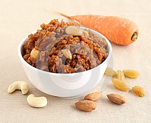 Indian Sweet Carrot Halwa