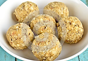 Indian Sweet - Coconut laddo photo