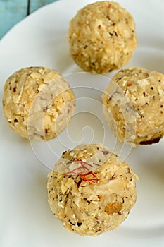 Indian Sweet - Coconut laddo photo