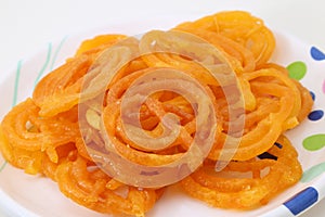 Indian sweet or dessert jalebi